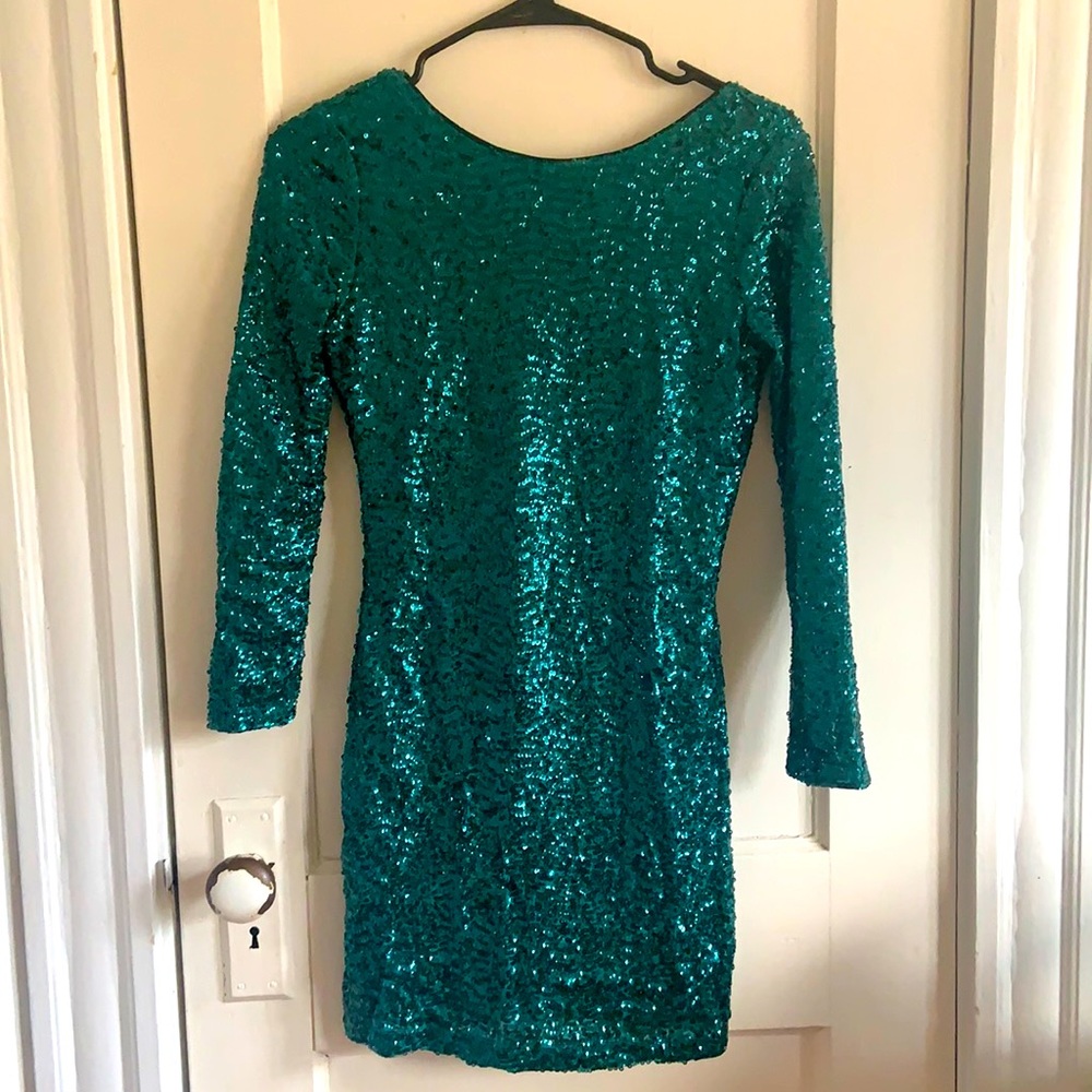 H&M sequin bodycon dress